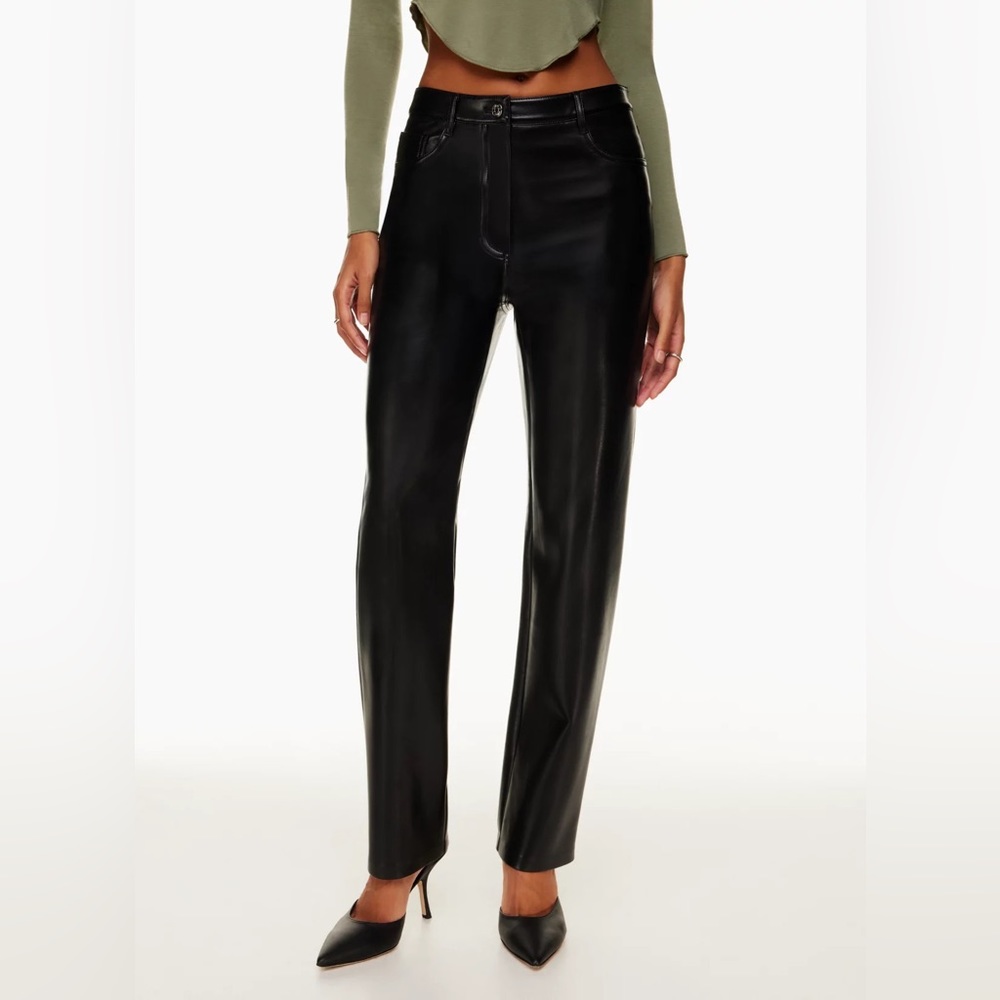 The Melina leather pants from Aritzia